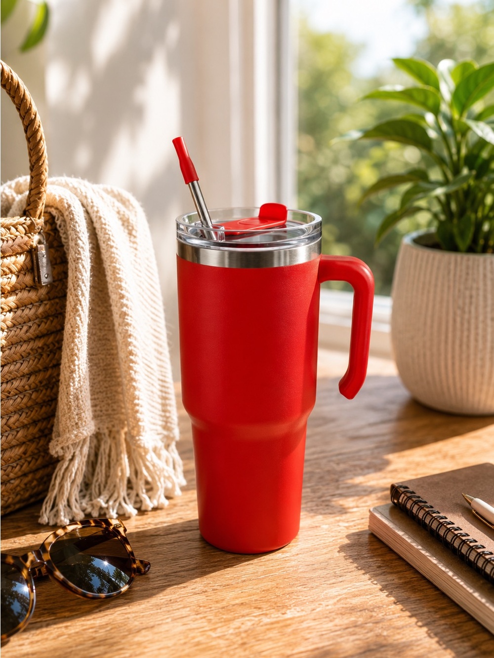 30 oz Grippy Tumbler HOGG Red